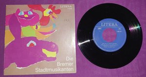 DDR Schallplatte Die Bremer Stadtmusikante Märchen der Br LITERA OSTALGIE Vinyl