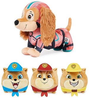 PAW PATROL: Der Mighty Kinofilm, Liberty Plüschfigur mit Stretch-Funktion