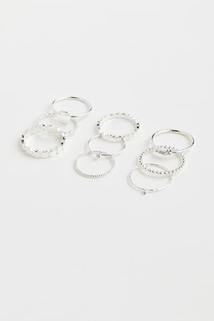 9er-Pack Ringe