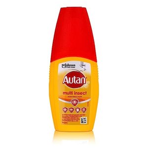 Autan Protection Plus, Pumpspray, Multi-Insektenschutz vor Mücken und Zecken für Körper & Gesicht, 1
