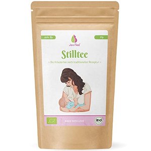 JoviTea® Stilltee 100% Bio mit Bockshornklee, Fenchel, Anis, Zitronenverbene, Kümmel und Dillsamen -