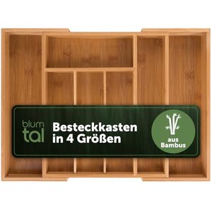 Blumtal Besteckkasten aus Bambus