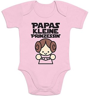 Shirtgeil Papas Kleine Prinzessin Kurzarm-Body