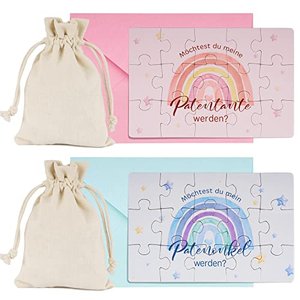 Puzzle Patentante und Patenonkel