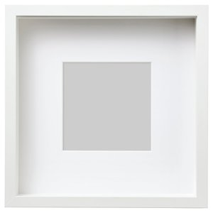 SANNAHED Rahmen - weiß 25x25 cm