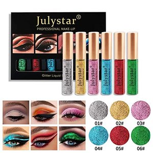 Teekerwan 6-Farben Glitter Eyeliner