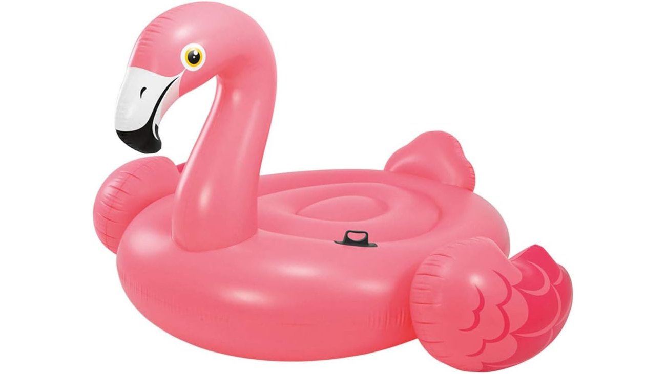 Badeinsel ''Mega Flamingo Island'' 218x211x136cm