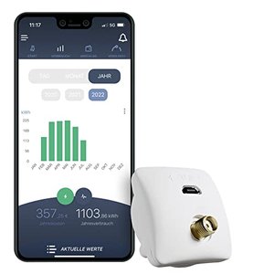 powerfox smartes Stromzählerauslesegerät (poweropti PA201901) Energiemanagementsystem Wi-Fi Livedate