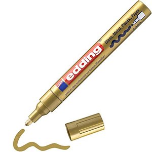 edding 750 Glanzlackmarker - gold - 1 Lackmarker