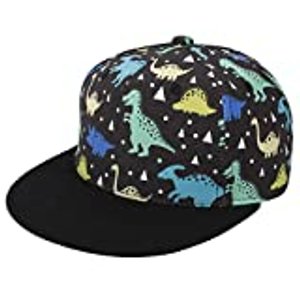 Yixda Kinder Snapback Cap (2-4 Jahre, Dinosaurier)