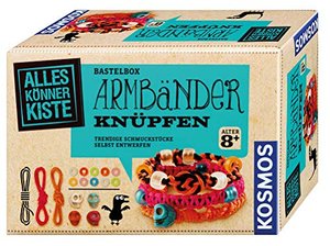 KOSMOS Armbänder knüpfen. DIY-Bastelset für Mädchen und Jungen ab 8 Jahren