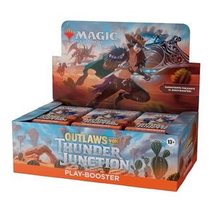 Magic: The Gathering – Outlaws von Thunder Junction Play-Booster-Display – 36 Booster (504 Magic-Kar