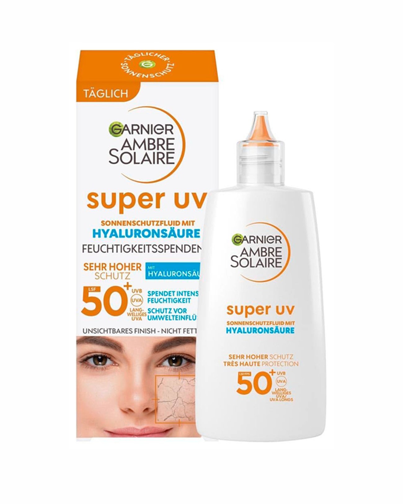 Garnier – Antioxidatives Super UV-Sonnenschutz-Fluid mit LSF 50+