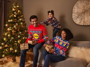 pepperts! Kinder Lidl Pullover mit weihnachtlichem Muster