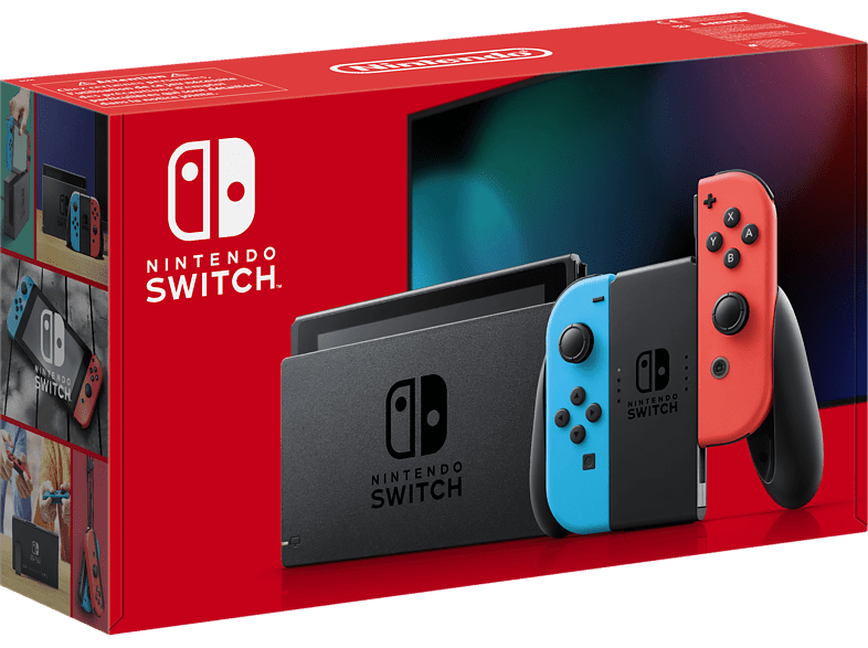 Nintendo Switch Neon-Rot/Neon-Blau + "Mario Kart 8: Deluxe"