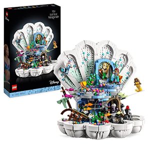 LEGO 43225 Disney Princess Arielles königliche Muschel, Set zum 2023 Film