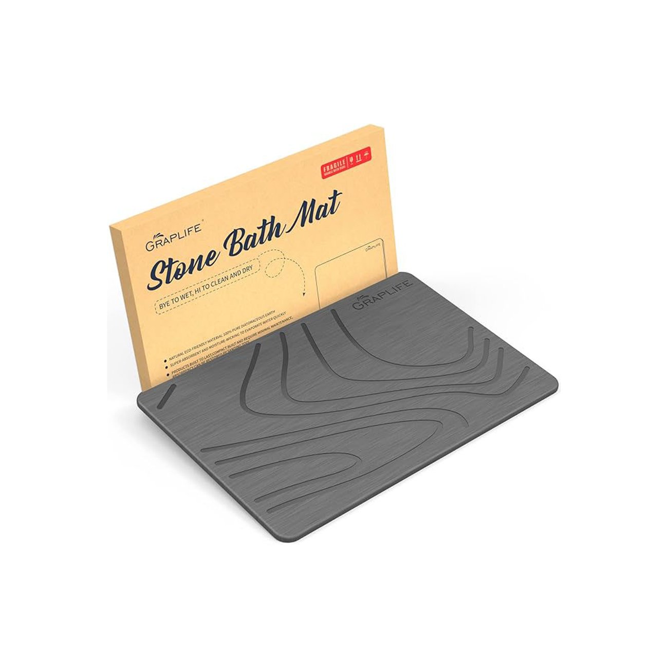 Graplife Stone Bath Mat