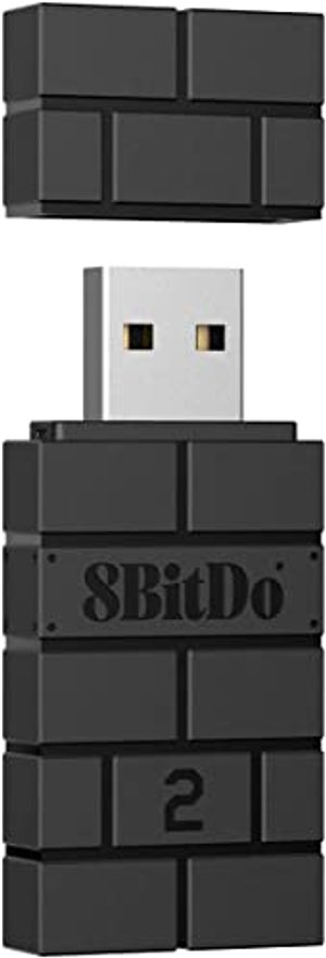 8bitdo Wireless USB Adapter 2,Bluetooth Switch Controller Adapter für Xbox Series,Joycons,Switch Pro
