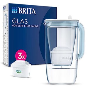 Brita Glas Wasserfilter-Kanne