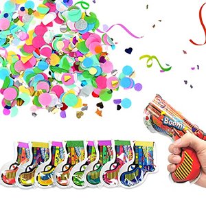 12 x Party Popper, Konfettikanonen-Set