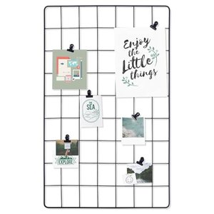 Vilde Wandgitter Schwarz | Fotogitter, 58x36 cm