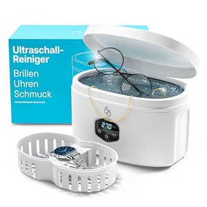 600ml Ultraschallreiniger für Schmuck, Brillen & Co.