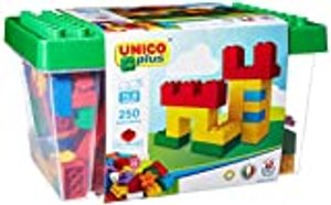 Unico Plus 8525 – Box mit Bausteinen (250 Teile)