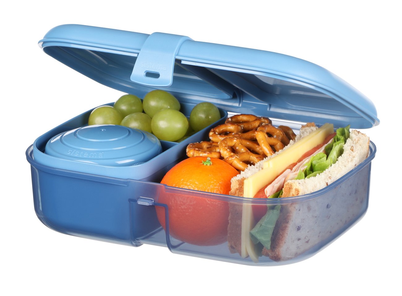 Sistema 1.1L Ribbon Brotdose - Grün