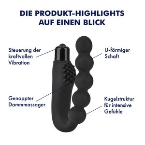 EIS Analvibrator aus Silikon, 20 cm