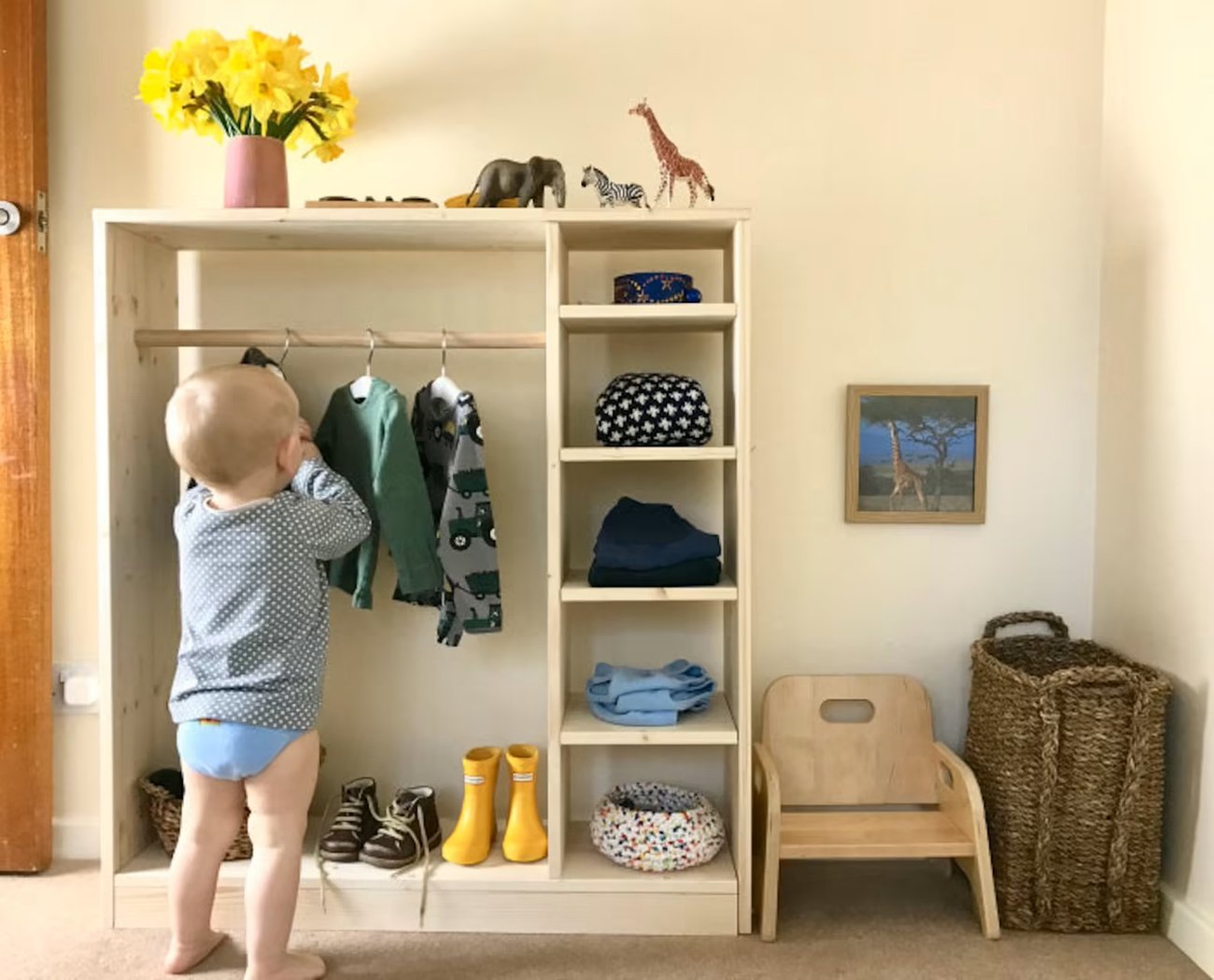 Manine Montessori Garderobe