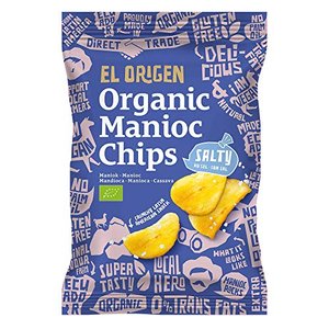 Maniok-Chips, gesalzen (60 g) - Bio