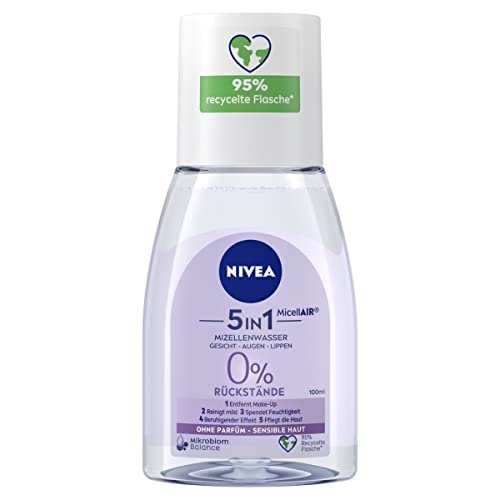 NIVEA Micellair Skin Breathe Mizellenwasser Sensitive Haut, 6er Pack (6 x 100 ml)