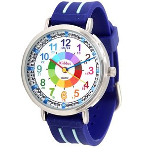 KIDDUS Lern Armbanduhr für Kinder, Jungen und Mädchen