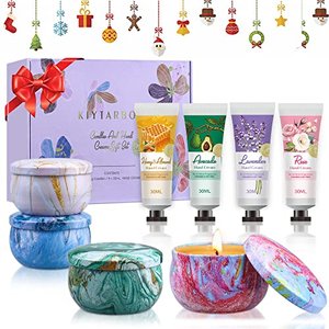 KIYTARBOO Duftkerzen & Handcreme Geschenkset