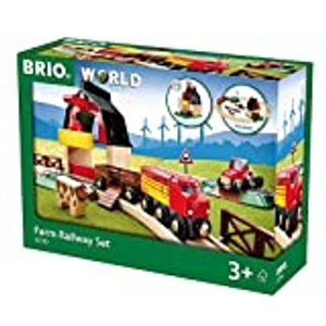 Brio World 33719 Bahn Bauernhof Set – empfohlen ab 3 Jahren