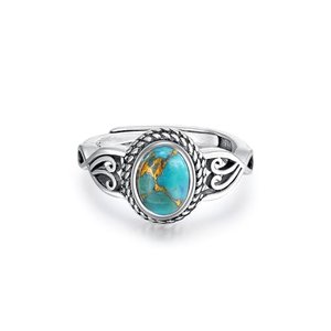Türkisfarbener Ring Silber 925