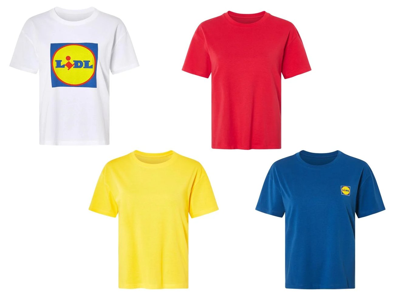 Lidl Damen T-Shirt, aus reiner Bio-Baumwolle