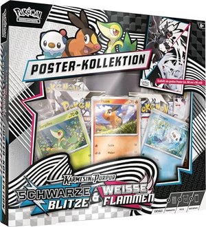 Pokémon-Sammelkartenspiel: Poster-Kollektion Einall (3 holografische Promokarten & 4 Boosterpacks)