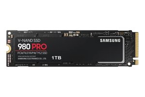 1 TB SSD - Samsung 980 PRO - M.2 NVMe PCIe 4.0 x4 (bis zu 7.000 MB/s)