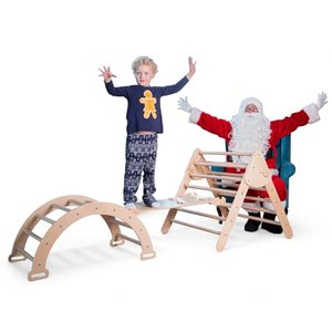 WoodandHearts 3er-Set Dreieck für Kinder