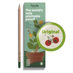 Sprout Bleistift | Original Edition | Pflanzbare Graphite Stifte mit Blumensamen