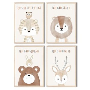 MeinBaby123 Affirmationsbilder 4er-Set