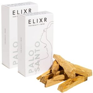 ELIXR Palo Santo Räucherholz aus Peru I Doppelpack