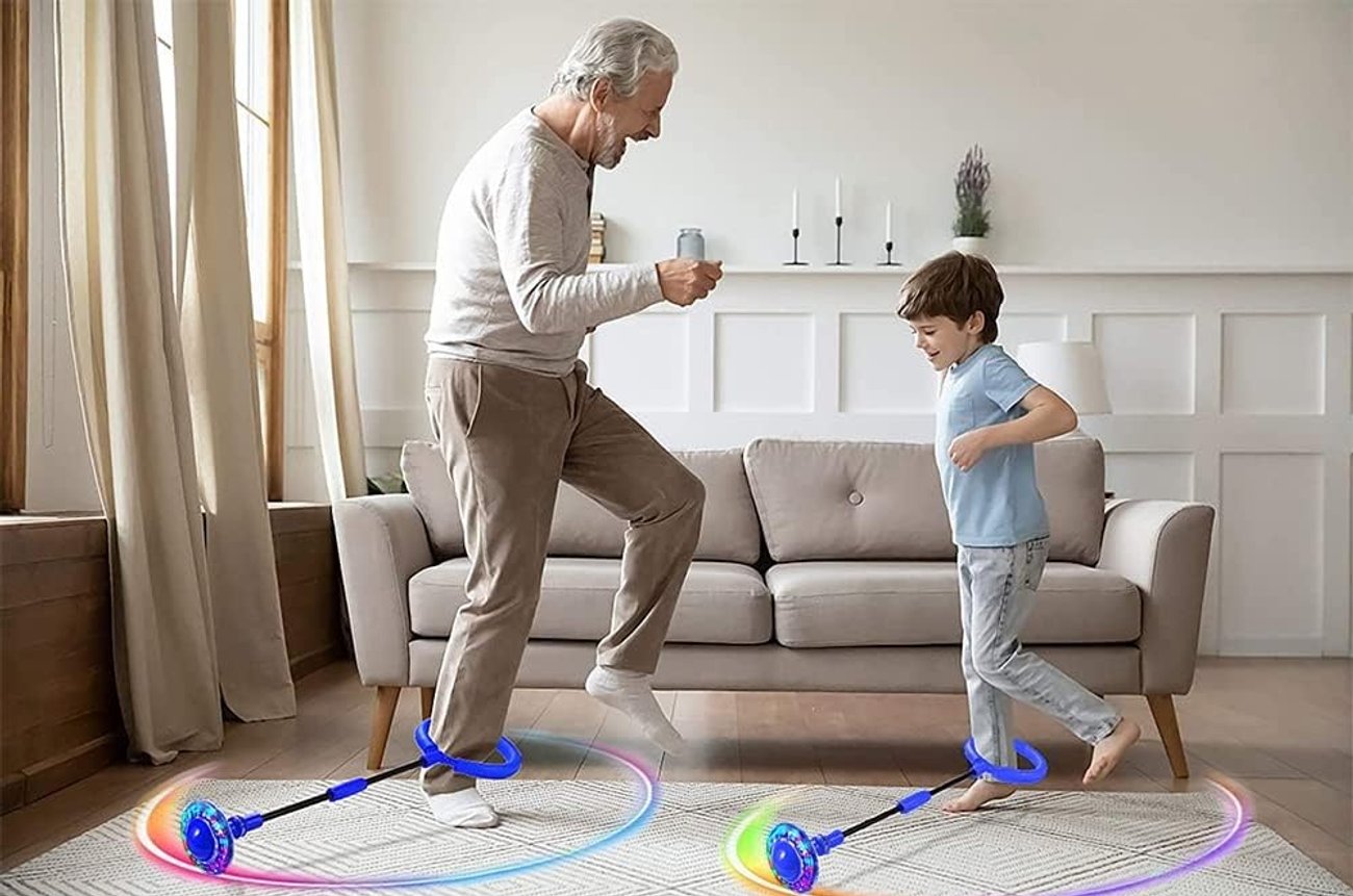 Meishang Swing Wheel mit Lichtrad