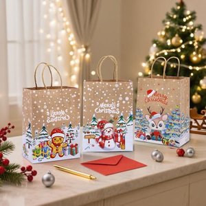 ONBAGLST - Weihnachtliche Geschenktüten