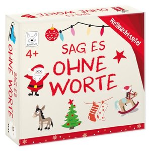 Sag es Ohne Worte Weihnachts-Brettspiele ab 4 Jahren