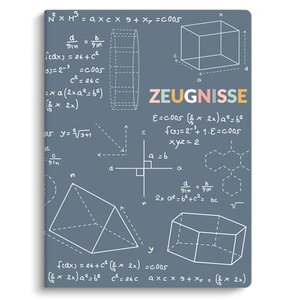 SKYDUE Zeugnismappe A4, 30 Taschen