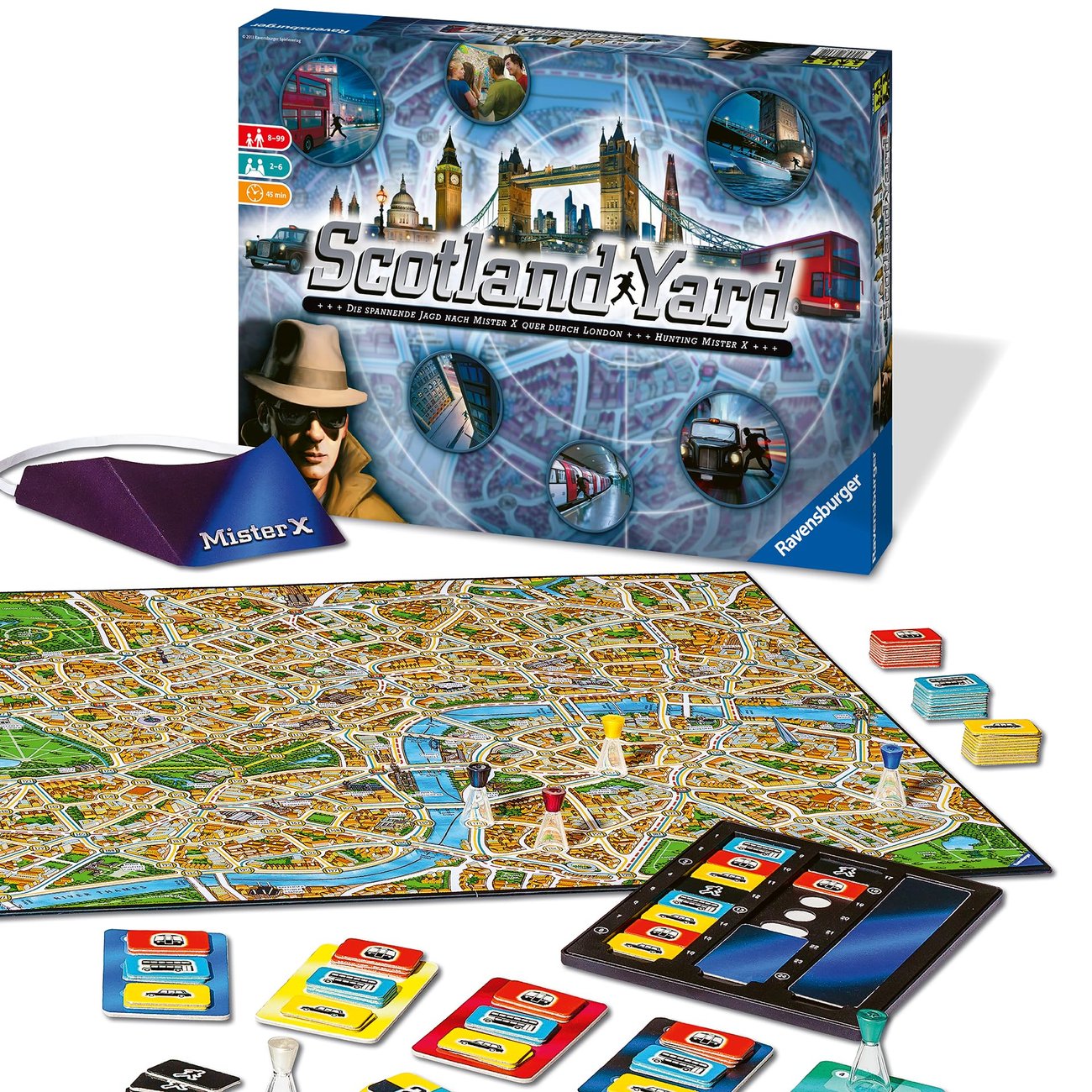 Ravensburger Gesellschaftsspiel 27515 - Scotland Yard