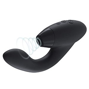 Womanizer DUO 1 Rabbit-Vibrator & G-Punkt Stimulator mit Klitoris-Sauger