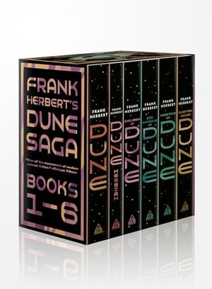 Frank Herbert's Dune Saga 6-Book Boxed Set: Dune, Dune Messiah, Children of Dune, God Emperor of Dun